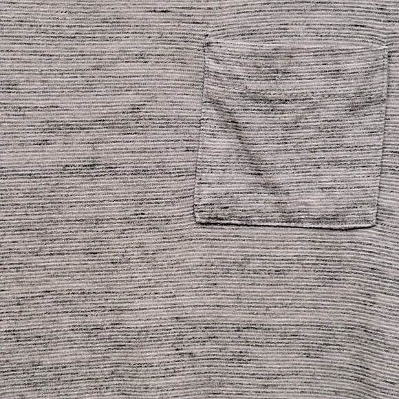 LuLaRoe Carly Dress XS Solid Heathered Grey Stripe Swing Hi-Low A-Line Swing - Picture 3 of 9